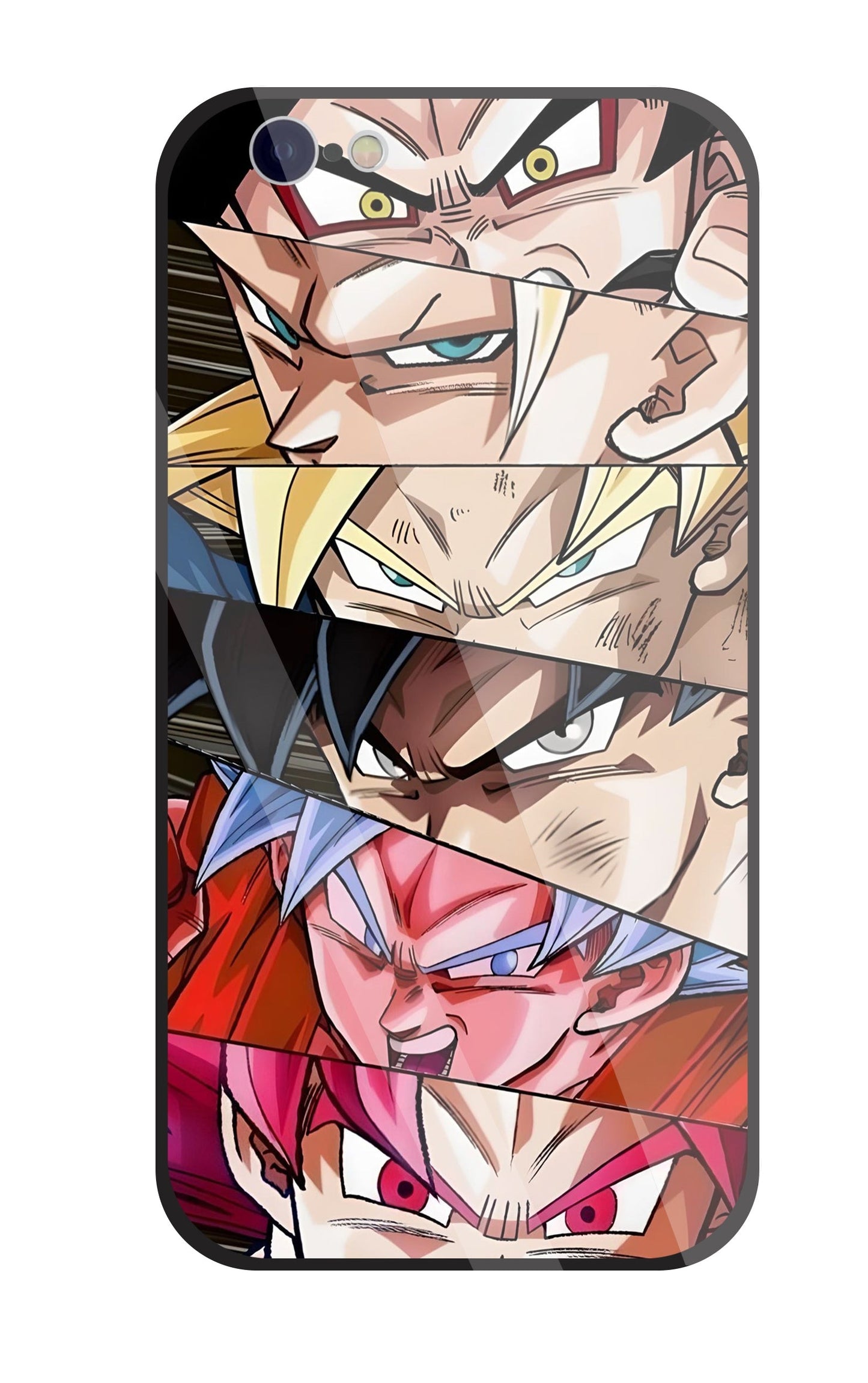 All Super Saiyan Glass Case For Apple iPhone 6 / 6s