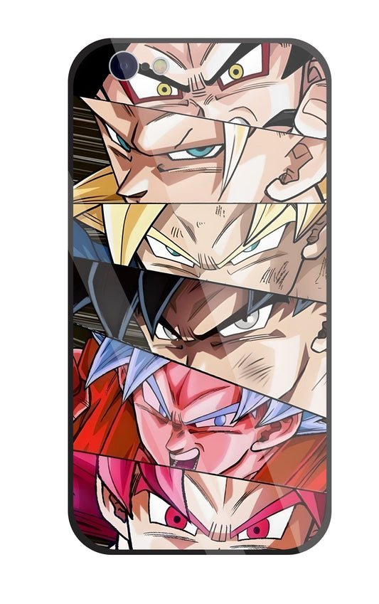 All Super Saiyan Glass Case For Apple iPhone 6 / 6s