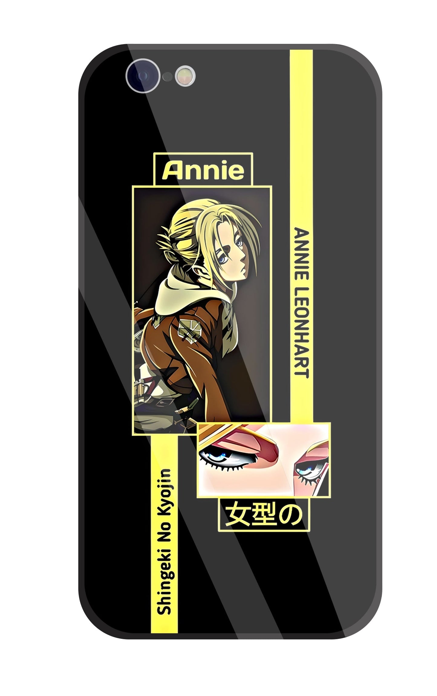 Annie Attack on Titan  Glass Case For Apple iPhone 6 / 6s
