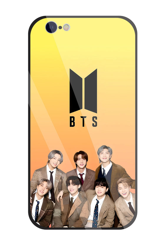 BTS Crew Glass Case For Apple iPhone 6 / 6s