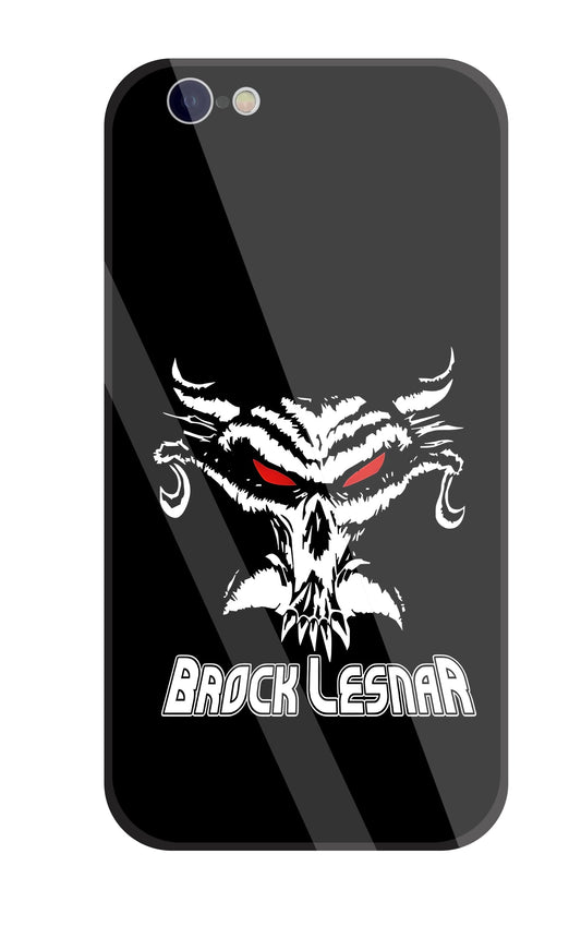 Brock Lesnar WWE Glass Case For Apple iPhone 6 / 6s