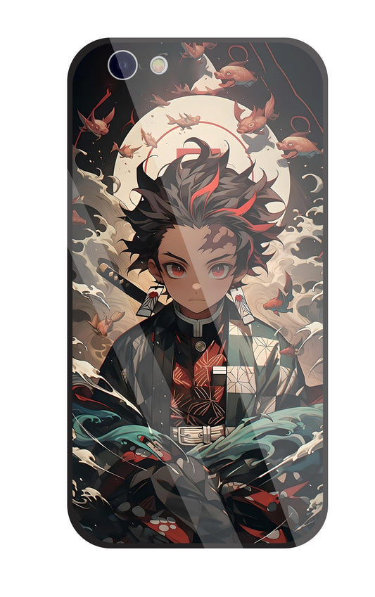 Demon Slayer Glass Case For Apple iPhone 6 / 6s