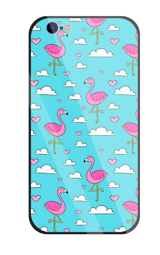 Flymingo Glass Case For Apple iPhone 6 / 6s