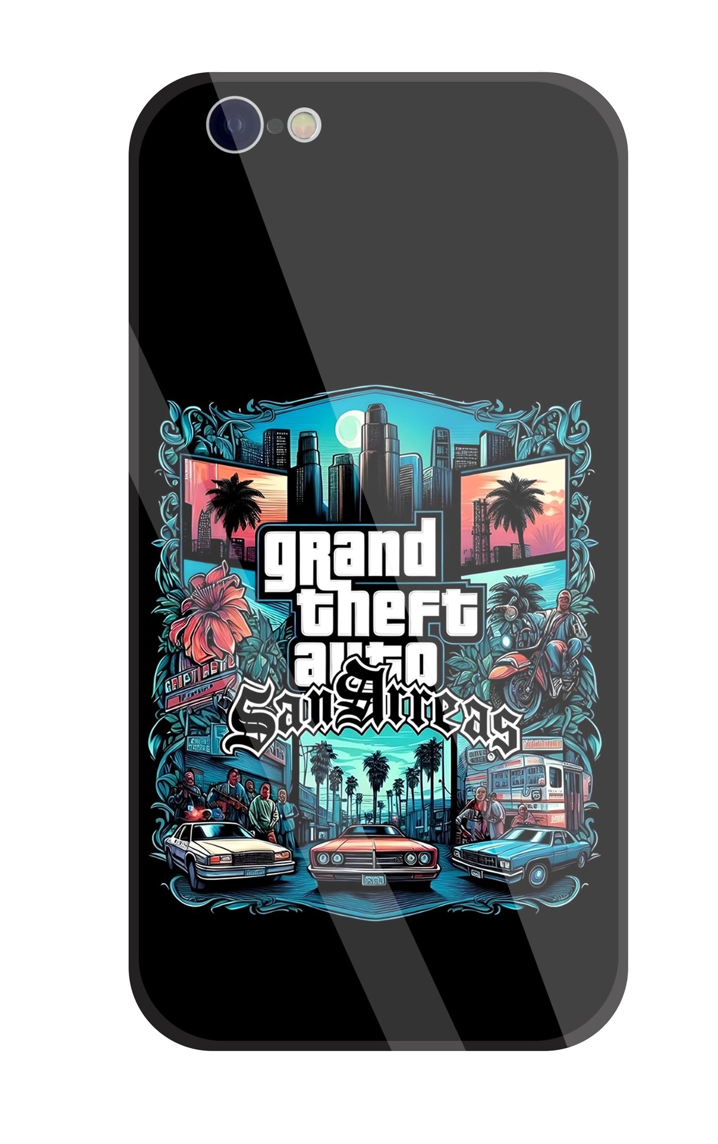 GTA Sanareas Glass Case For Apple iPhone 6 / 6s