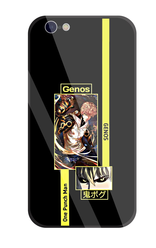 Genos Attack on Titan Glass Case For Apple iPhone 6 / 6s
