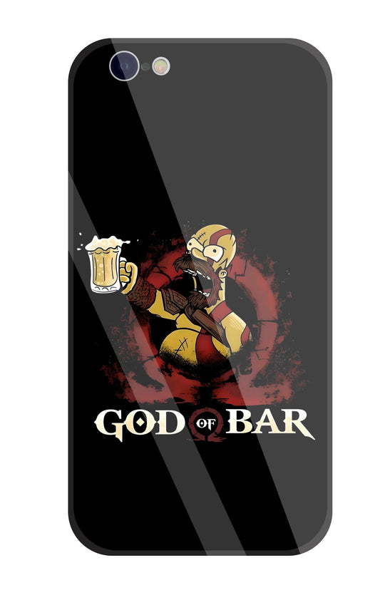 God Of Bar Glass Case For Apple iPhone 6 / 6s