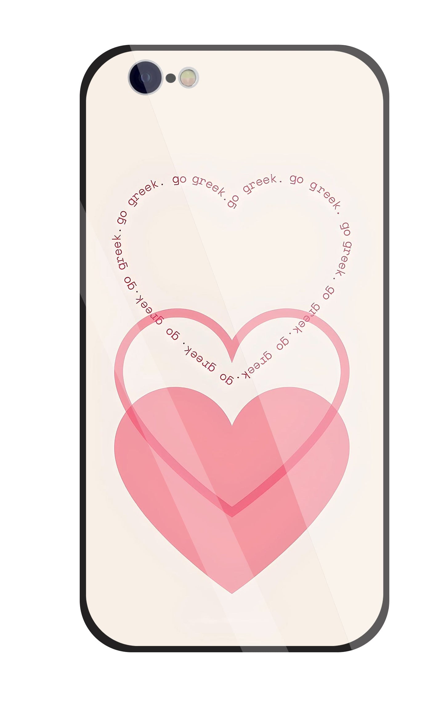 Heart Glass Case For Apple iPhone 6 / 6s