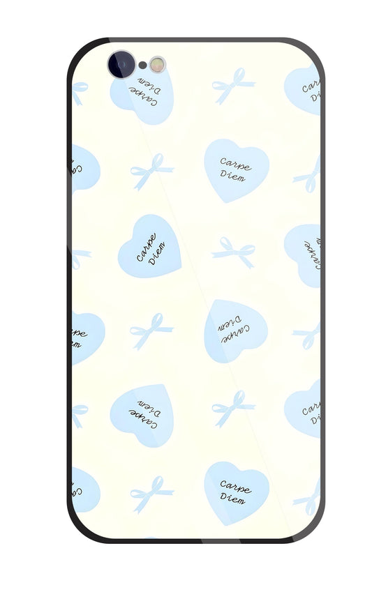 Heart Carpe Diem Glass Case For Apple iPhone 6 / 6s