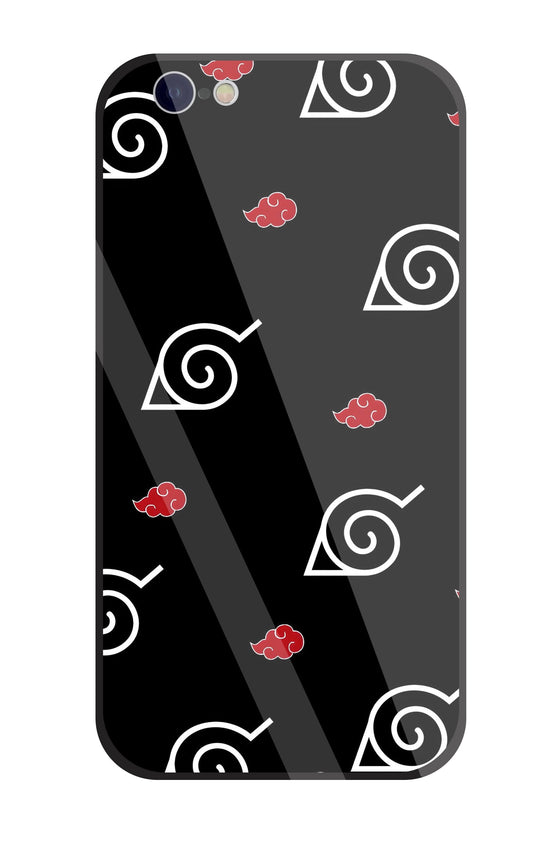 Itachi sharigan Sign Glass Case For Apple iPhone 6 / 6s