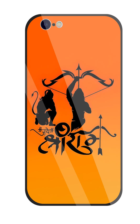 Jai Shri Ram Glass Case For Apple iPhone 6 / 6s