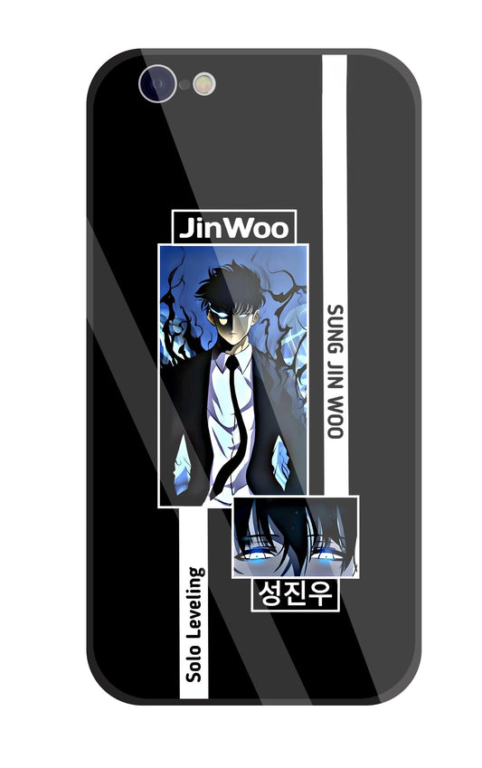 Jin Woo Sung Anime Glass Case For Apple iPhone 6 / 6s