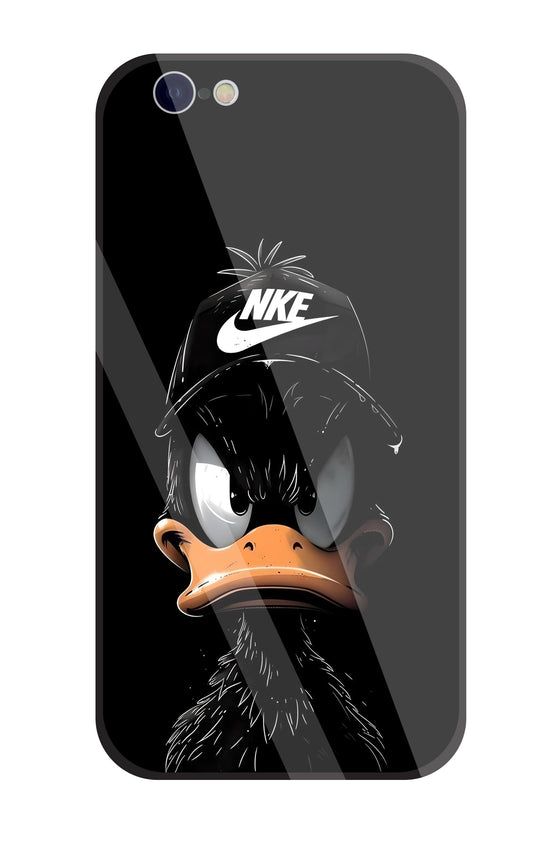 Nike Toon Duck Glass Case For Apple iPhone 6 / 6s
