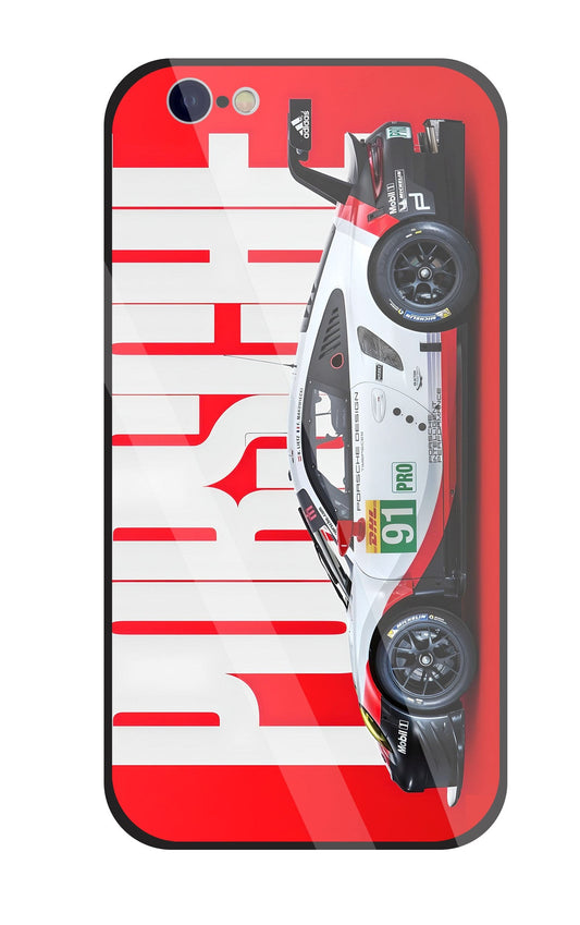 Porschse Glass Case For Apple iPhone 6 / 6s