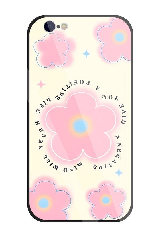 Positive Life Glass Case For Apple iPhone 6 / 6s