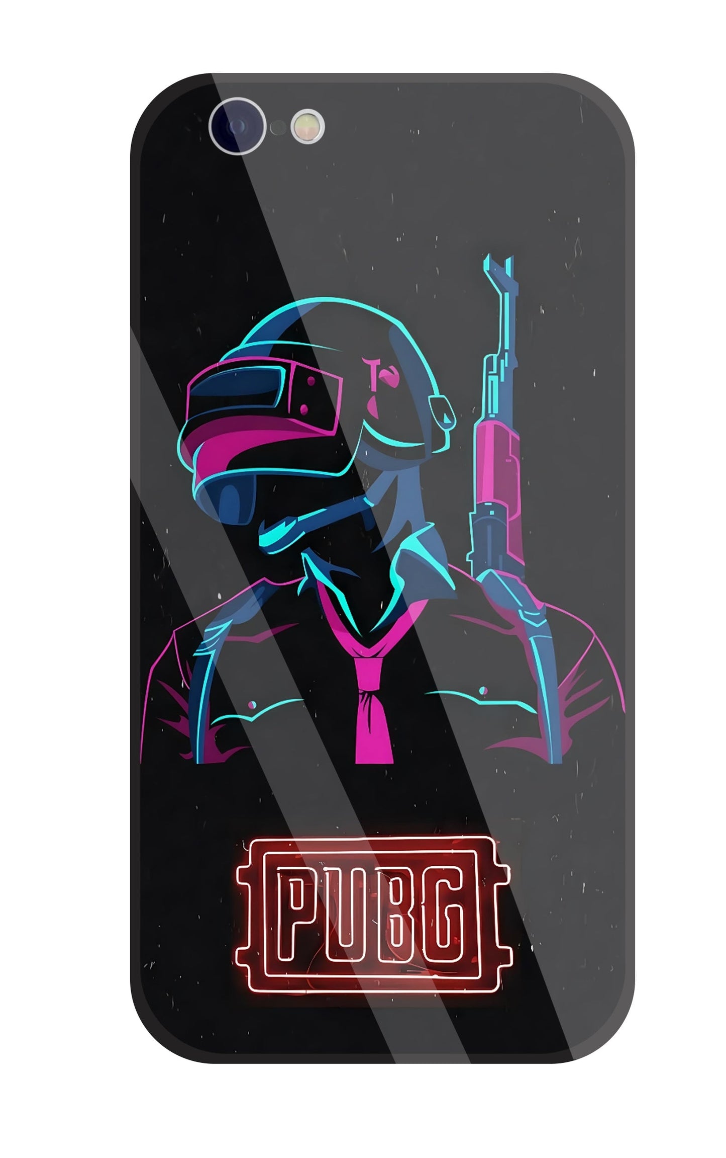 Pubg Glass Case For Apple iPhone 6 / 6s
