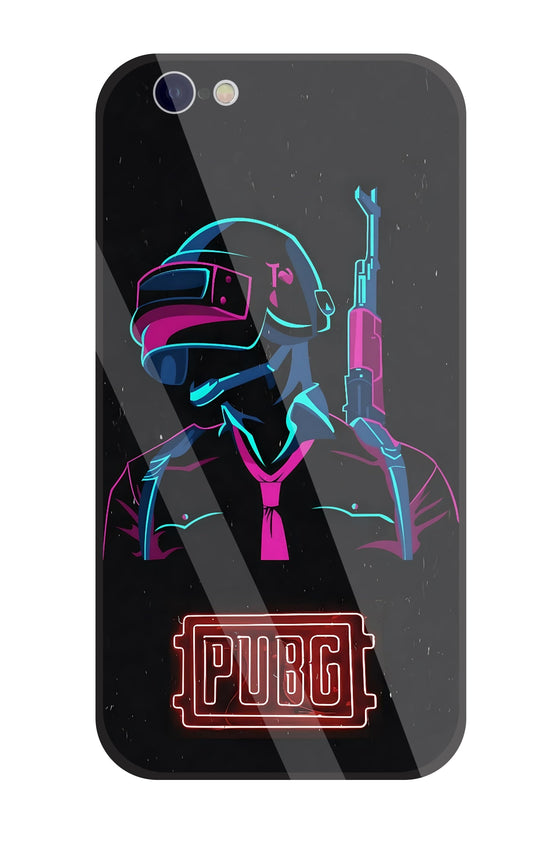 Pubg Glass Case For Apple iPhone 6 / 6s