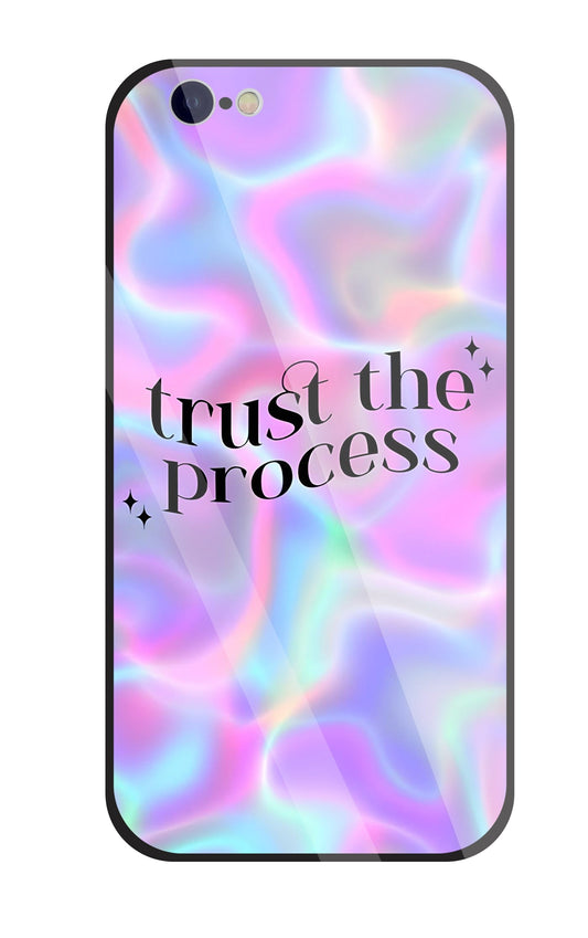Trust the Process Glass Case For Apple iPhone 6 / 6s