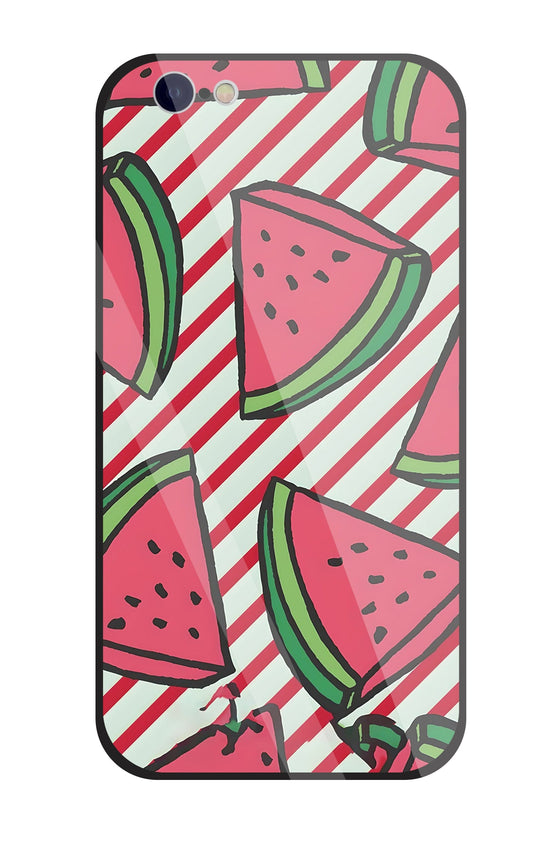 Watermelon Glass Case For Apple iPhone 6 / 6s