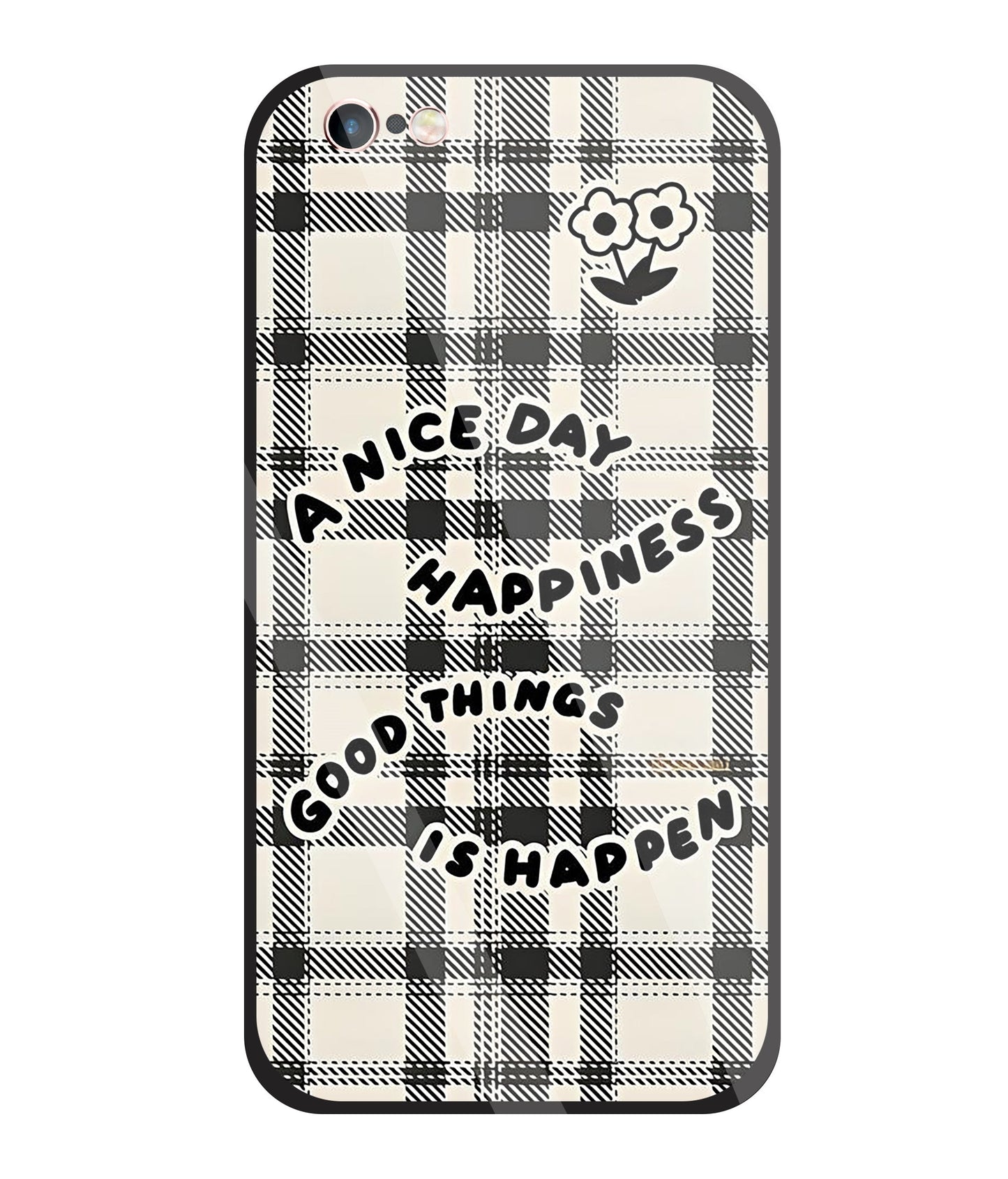 A Nice Day Glass Case For Apple iPhone 6 +