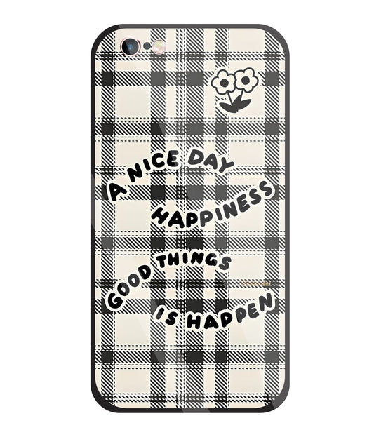 A Nice Day Glass Case For Apple iPhone 6 +