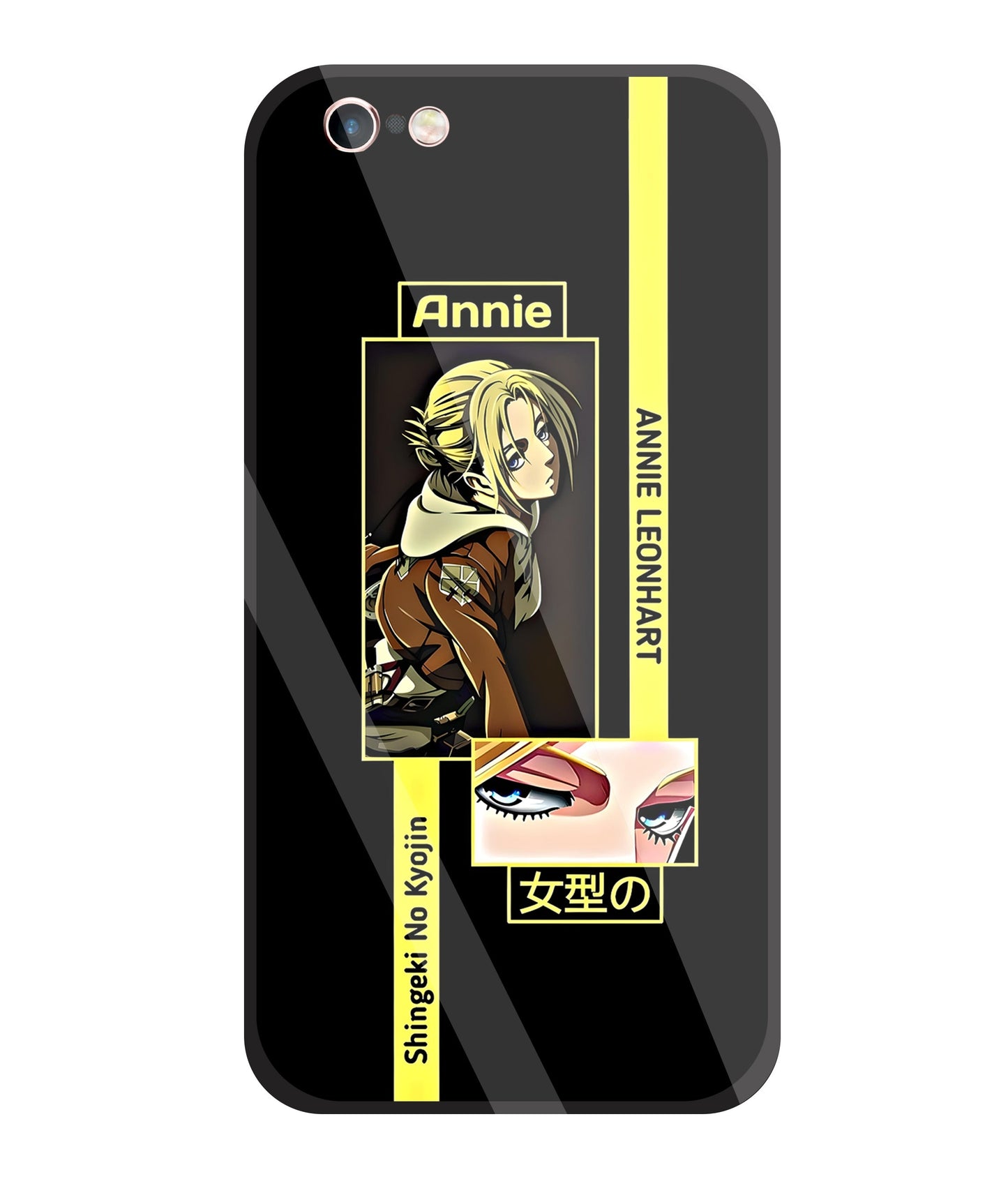 Annie Attack on Titan  Glass Case For Apple iPhone 6 +