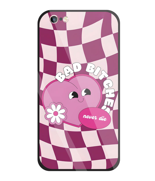 Bad Bitches Glass Case For Apple iPhone 6 +
