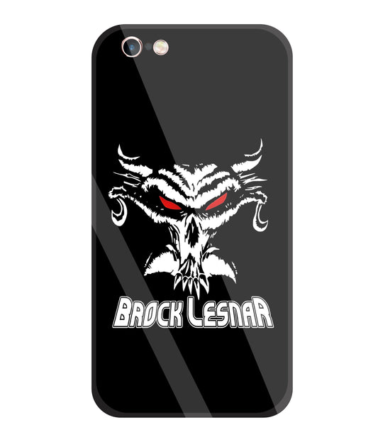 Brock Lesnar WWE Glass Case For Apple iPhone 6 +