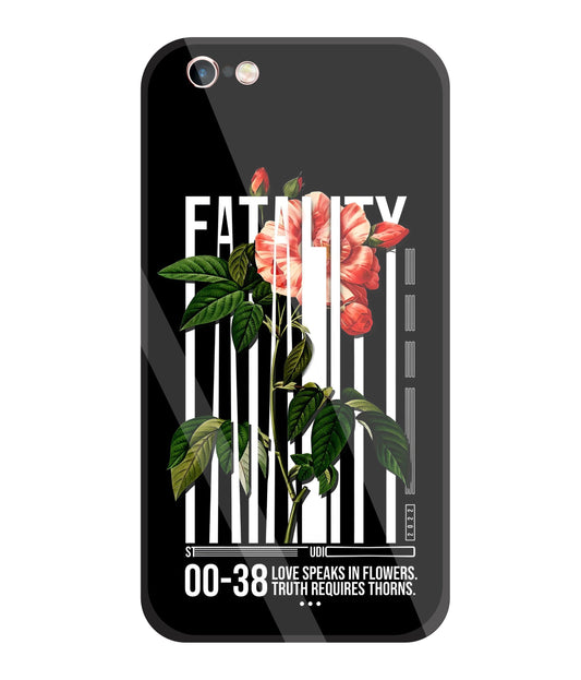 Fatality Flower Glass Case For Apple iPhone 6 +