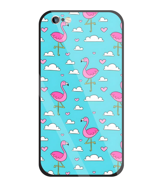 Flymingo Glass Case For Apple iPhone 6 +