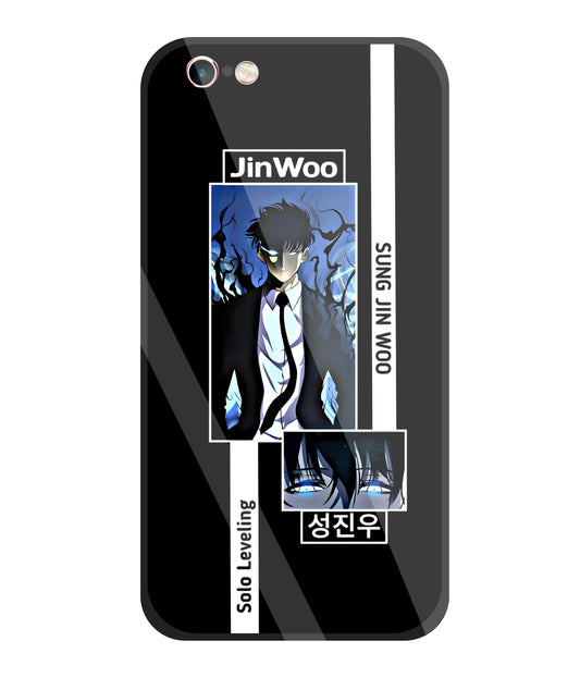 Jin Woo Sung Anime Glass Case For Apple iPhone 6 +
