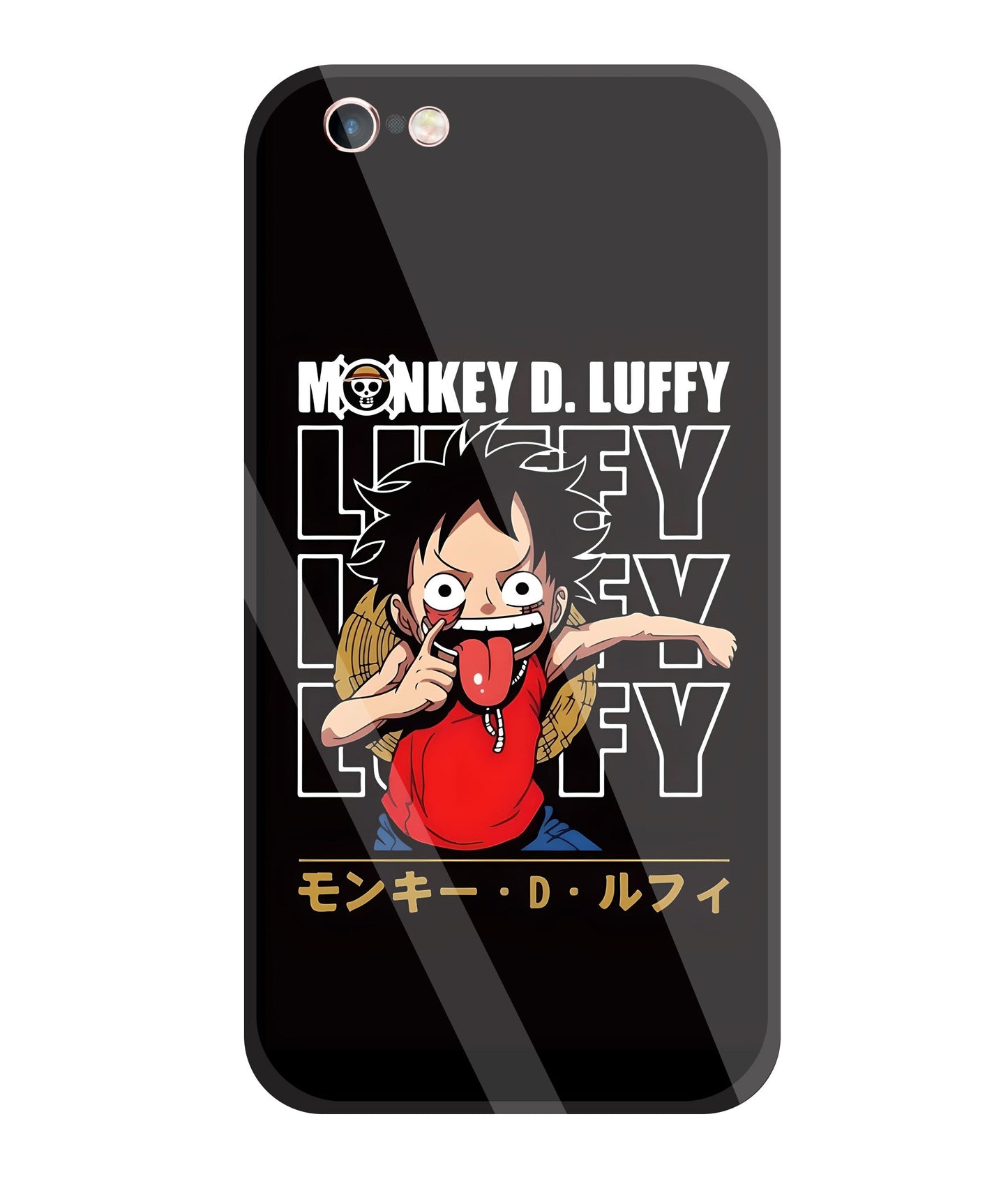 Monkey D Glass Case For Apple iPhone 6 +