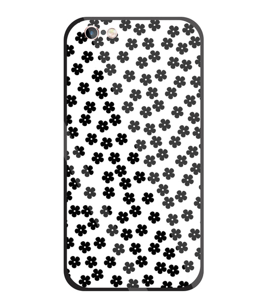 Multiple Daisy flowers Glass Case For Apple iPhone 6 +