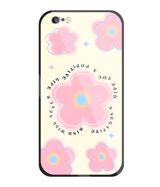 Positive Life Glass Case For Apple iPhone 6 +