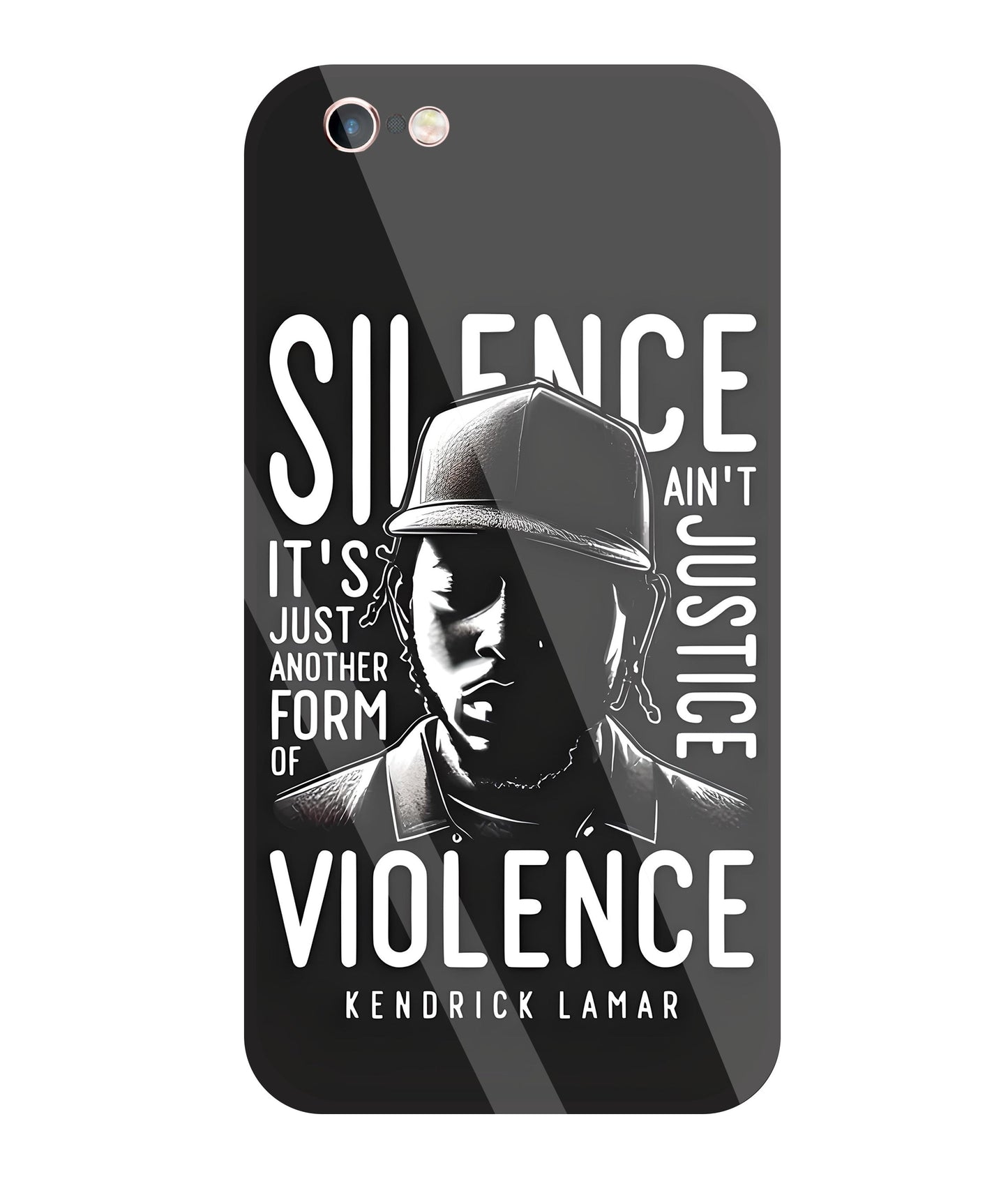 Silence Glass Case For Apple iPhone 6 +