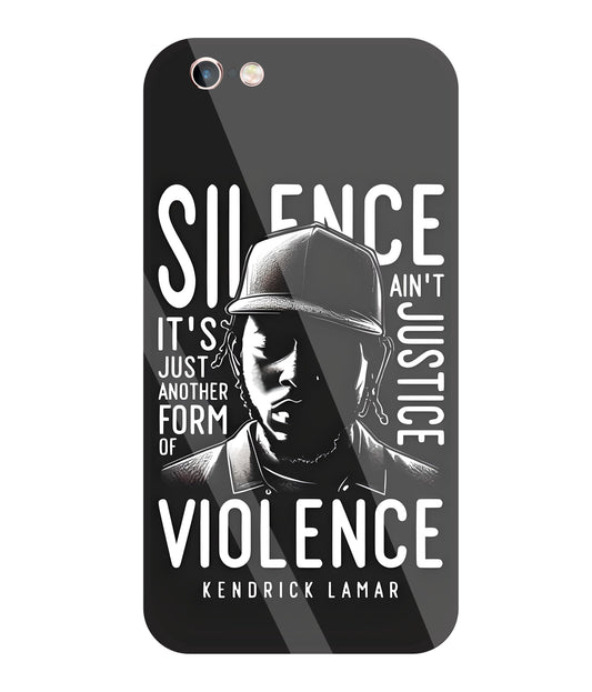 Silence Glass Case For Apple iPhone 6 +