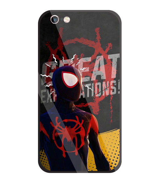 Spidy Sense Glass Case For Apple iPhone 6 +