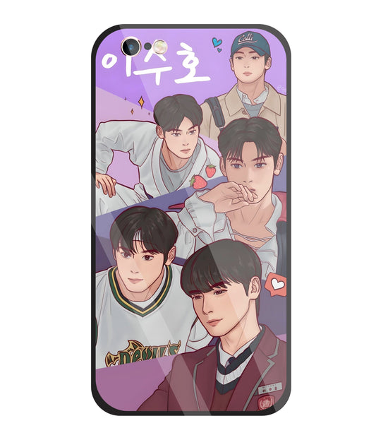 Ture Beauty K Drama Glass Case For Apple iPhone 6 +
