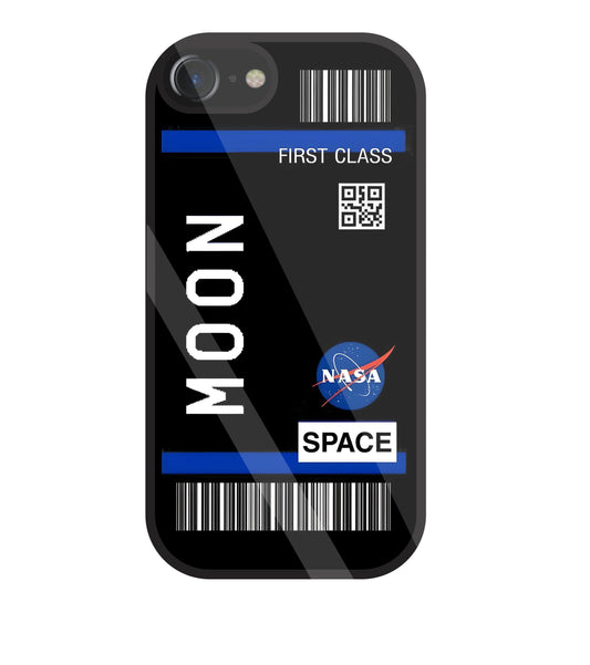 First Class Nasa Glass Case For Apple iPhone 7