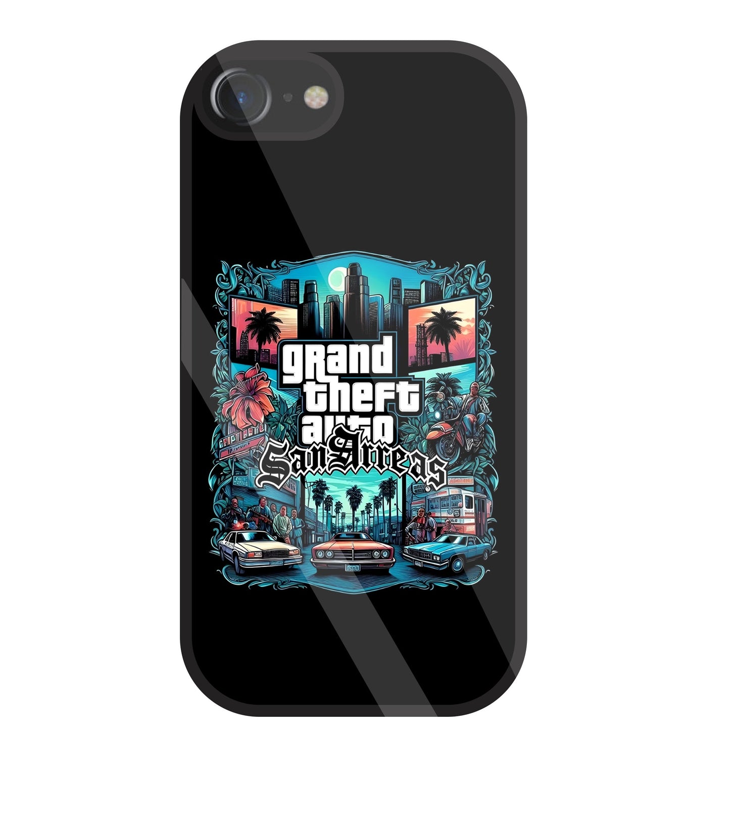 GTA Sanareas Glass Case For Apple iPhone 7