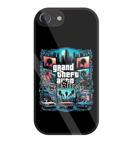GTA Sanareas Glass Case For Apple iPhone 7