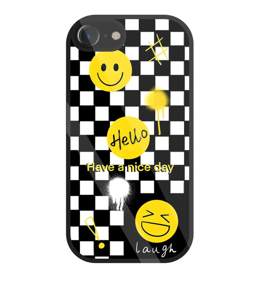 Have A Nice Day Glass Case For Apple iPhone 7