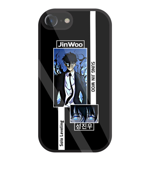 Jin Woo Sung Anime Glass Case For Apple iPhone 7