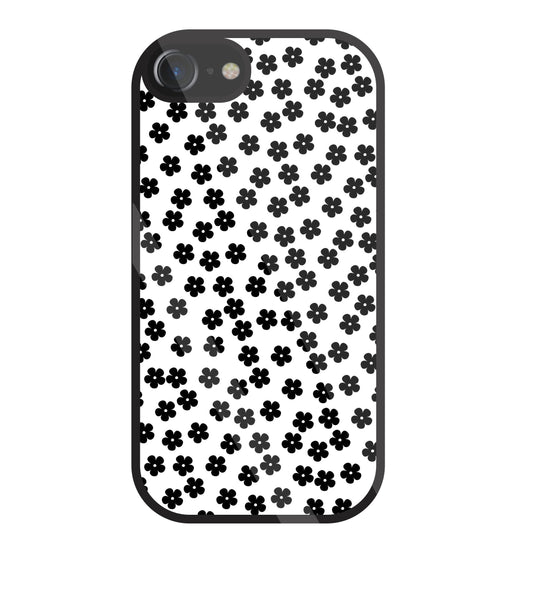 Multiple Daisy flowers Glass Case For Apple iPhone 7