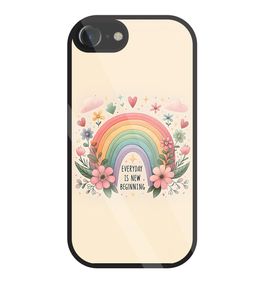 New Beginning Glass Case For Apple iPhone 7