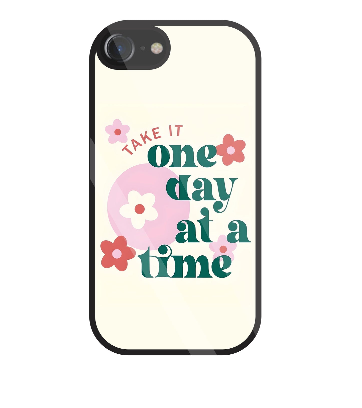 One Day A Good Time Glass Case For Apple iPhone 7