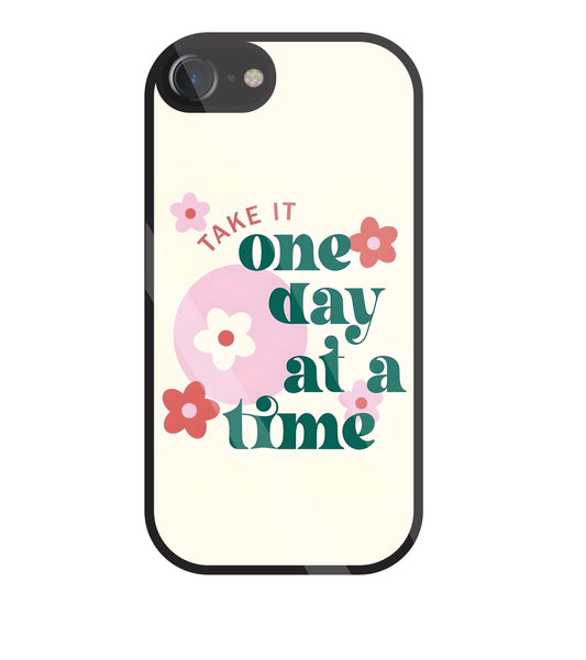 One Day A Good Time Glass Case For Apple iPhone 7