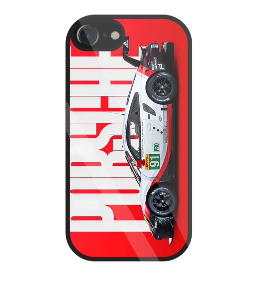 Porschse Glass Case For Apple iPhone 7