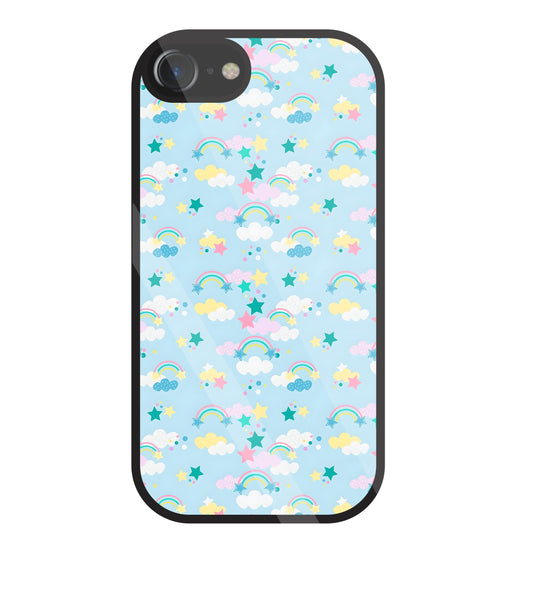 Small Rainbows Glass Case For Apple iPhone 7