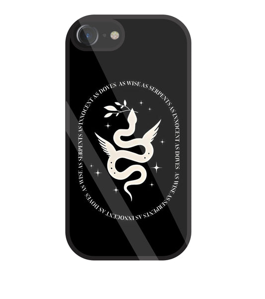 Snakestress Glass Case For Apple iPhone 7