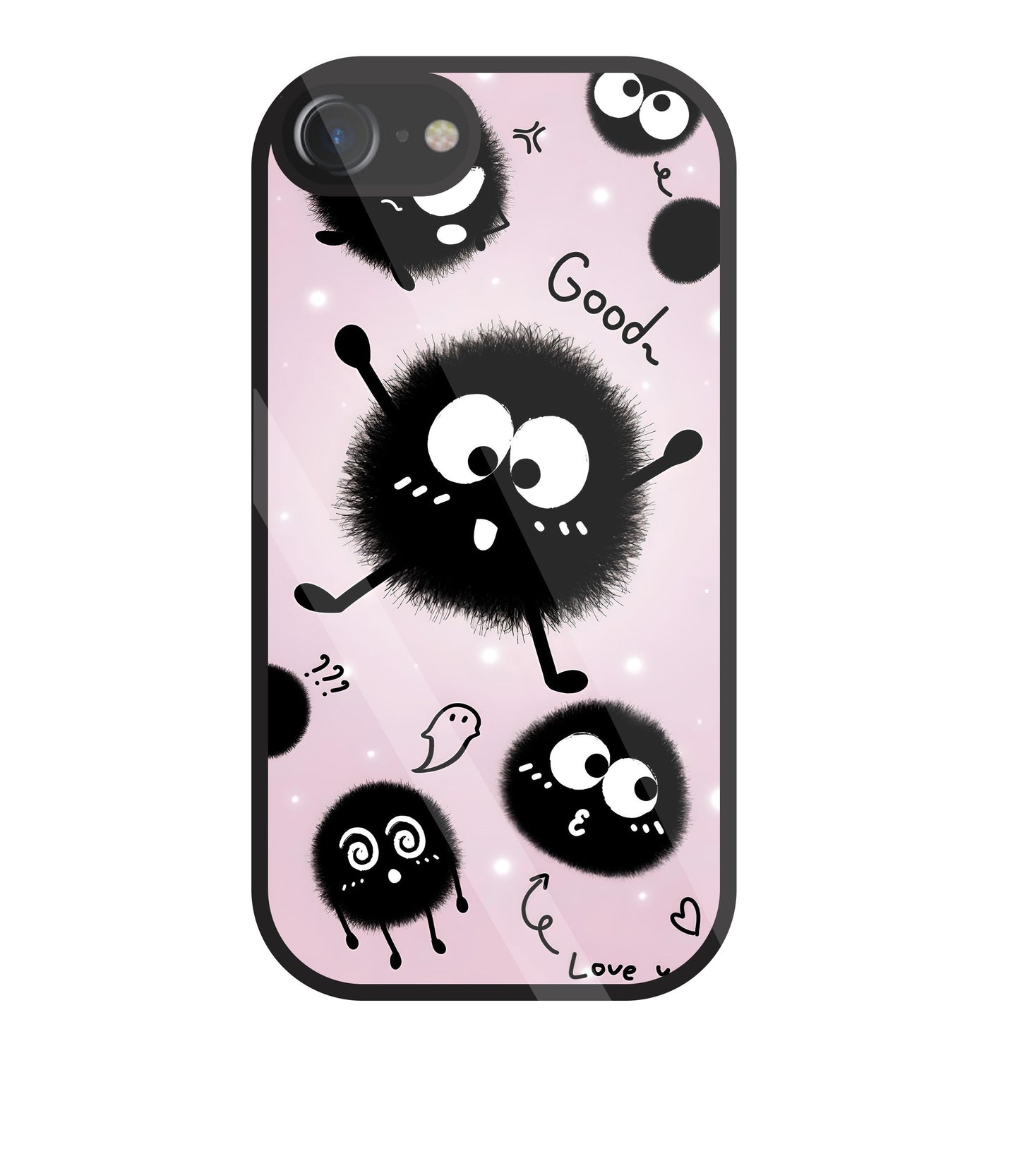 Soot Spirit Glass Case For Apple iPhone 7